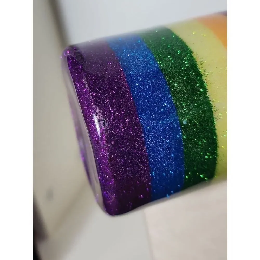 Custom Rainbow Tumbler - Picture 2 of 4